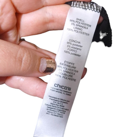 Chico's Brown Zebra Long Sleeve Round Neck Top Blouse Women Size Extra Large XL - Picture 6 of 8